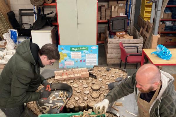 Werkplaats houtbewerking